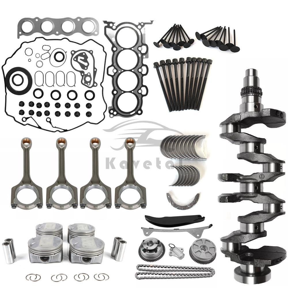 Hyundai Kona Kia G4NH Engine Rebuild Kit w/ Crankshaft Rods Timing Components  