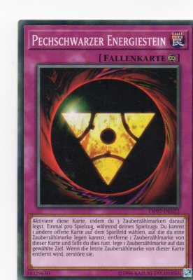 Yu Gi Oh Pechschwarzer Energiestein - OP07-DE022 - OTS Tournament Pack 7 Common 