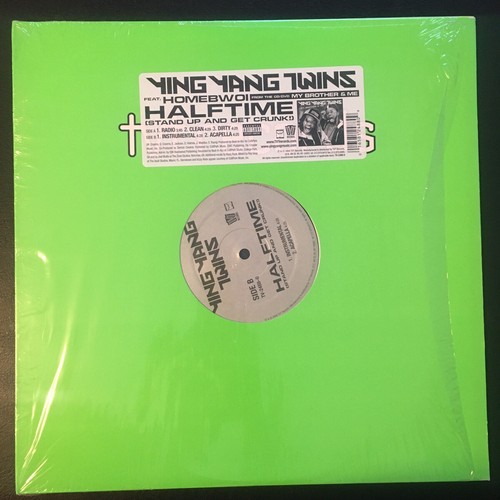 Ying Yang Twins - Halftime (Stand Up & Get Crunk!) Vinyl 12" Single TV4880 VG+