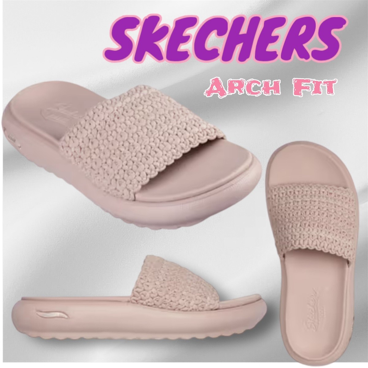 靴 (40) STARAY UFO Fit Sandal Foamies: Arch Fit Footsteps - Sunny Days