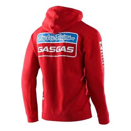 Sudadera con capucha Troy Lee, GasGasTeam, roja, talla L, suéter con capucha - ¡golpea ahora! - Imagen 2 de 2