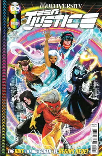 MULTIVERSITY TEEN JUSTICE #1 (2022 DC PRIDE) ROBBI RODRIGUEZ COVER ~ UNREAD NM