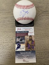 SHOGO AKIYAMA CINCINNATI REDS SIGNED OMLB BASEBALL JSA COA AUTO 