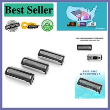 Versatile 3-Pack Norelco Bodygroom Replacement Heads - Ideal for Wet  Dry Use
