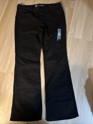 NoBo No Boundaries Women s Boot Cut Mid Rise Black Jeans Size 15