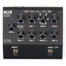 Grace Design ALiX Instrument Preamplifier, DI, EQ, and Boost - Black