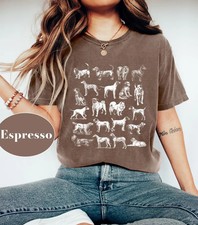 Dog Breeds Vintage Comfort Tee