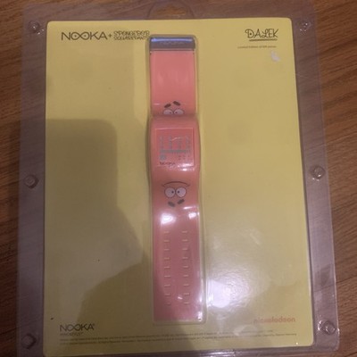 Nooka Watch Patrick Star SpongeBob SquarePants Viacom 2010 Read Description