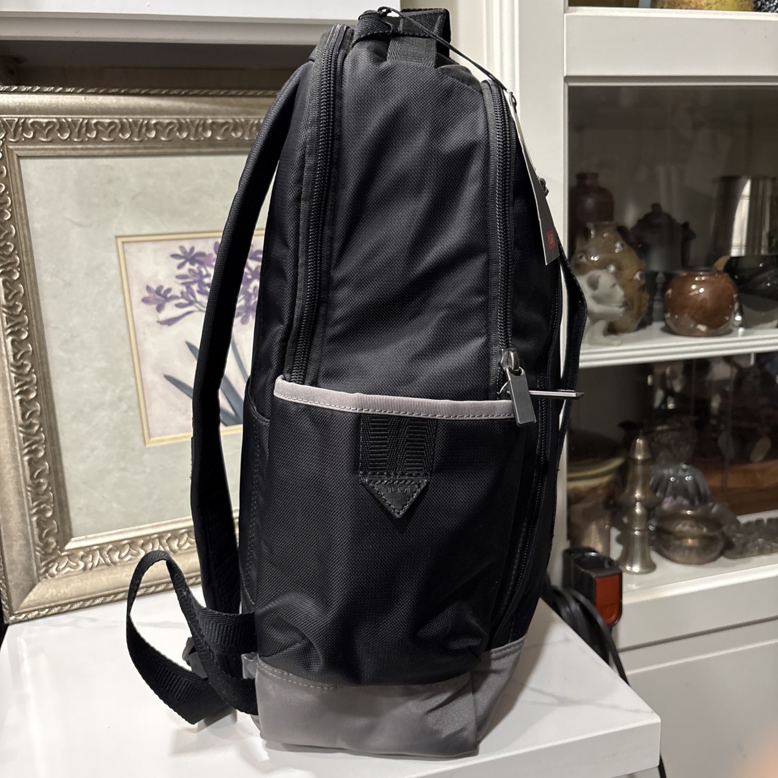 Tumi Cameron Commuter Backpack Black And Gray image 4