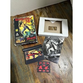 Wolfenstein 3D Atari Jaguar 64-Bit Game CIB Complete with Box Manual Overlay