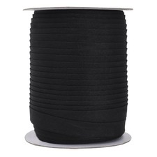 55 Yards 1/2 Inch Black Double Fold Bias Tape for Sewing - Bias Binding Tape ...