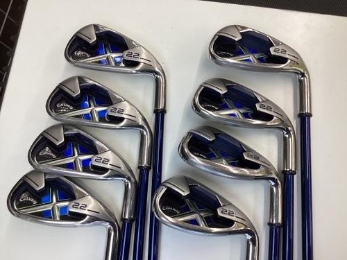 Set De Fers Callaway MAVRIK #5 à SW (8 Clubs) - Shaft Modus Stiff, Occasion, Droitier