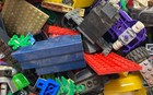 LEGO Bulk Building Bricks Mixed Lot Bricks Plates Wheels Parts 8 Pounds — photo 6