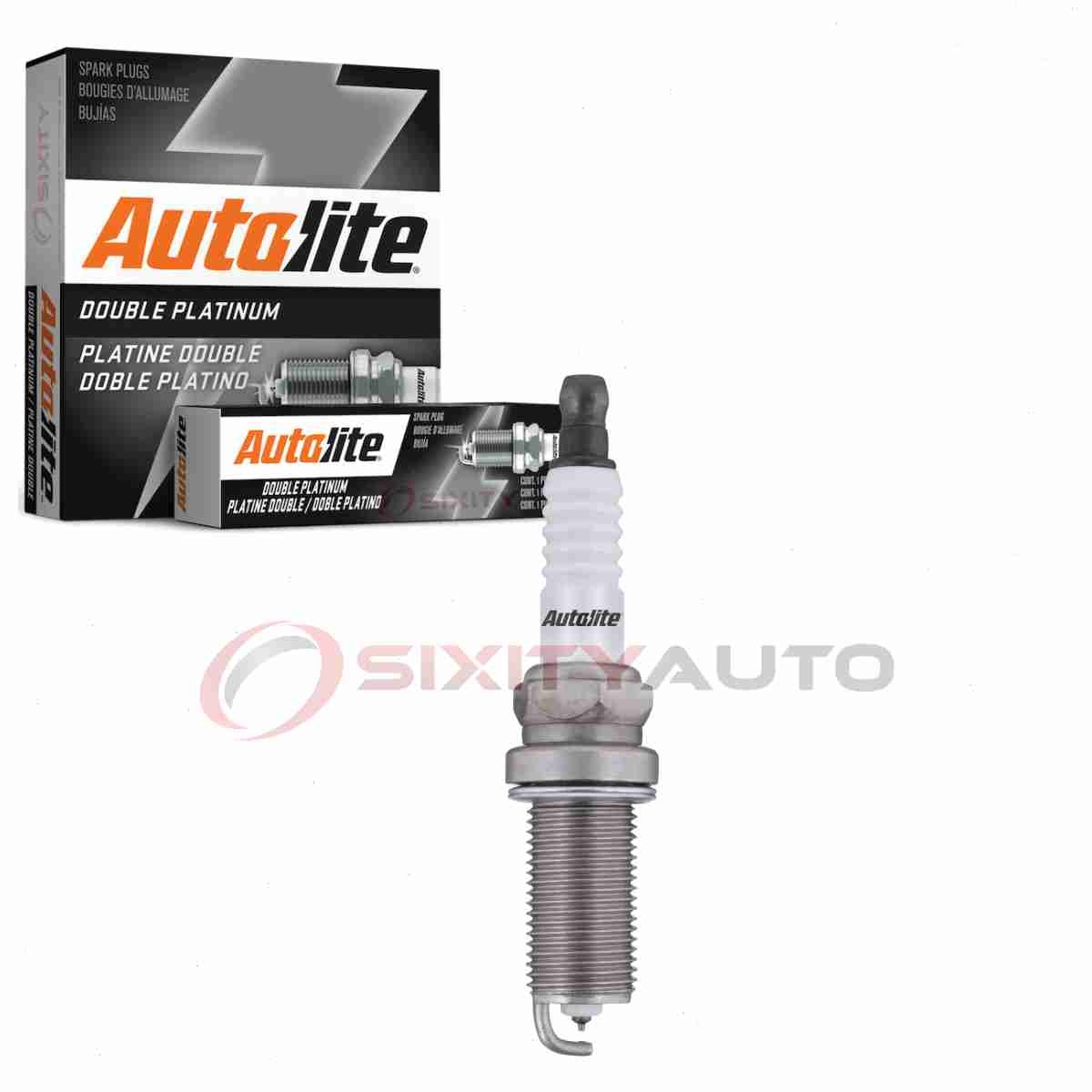 Autolite APP5324 Double Platinum Spark Plug for Ignition Secondary fi