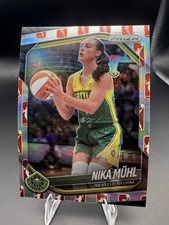 Panini Prizm WNBA 2025 Nika Mühl Seattle Storm #127 WNBA Logo Prizm