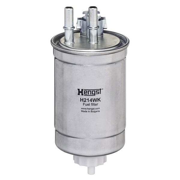 Kraftstofffilter Hengst Filter H214WK Mit Wasserablassschraube Leitungsfilter-image