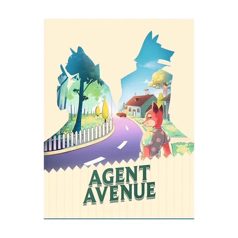 Agent Avenue Board Game English Version 2 Players Family Party Fun Tabletop Game