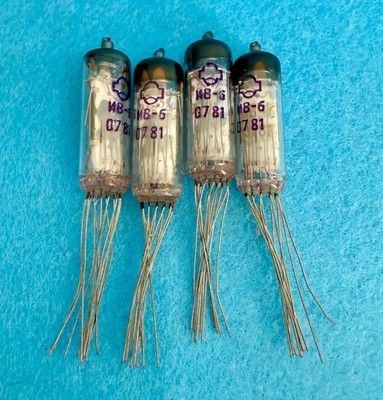 Lot 21 pcs IV-6 IV6 ИВ-6 Nixie indicator tubes New Same date