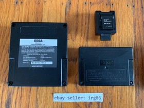 Sega Saturn US model 1 console system lot virtua stick gun netlink 3d pad backup