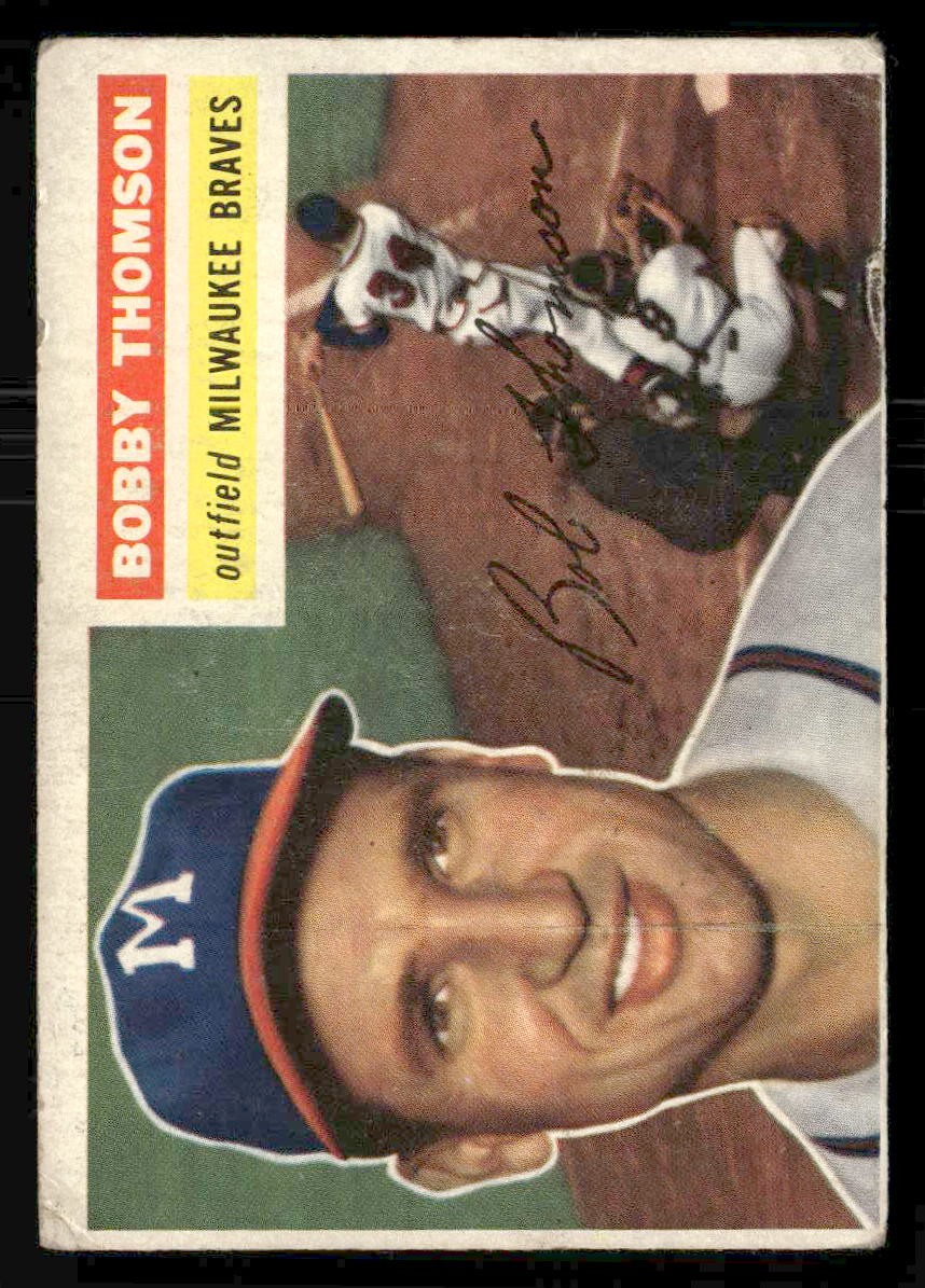 1956 Topps #257 Bobby Thomson EX - NM