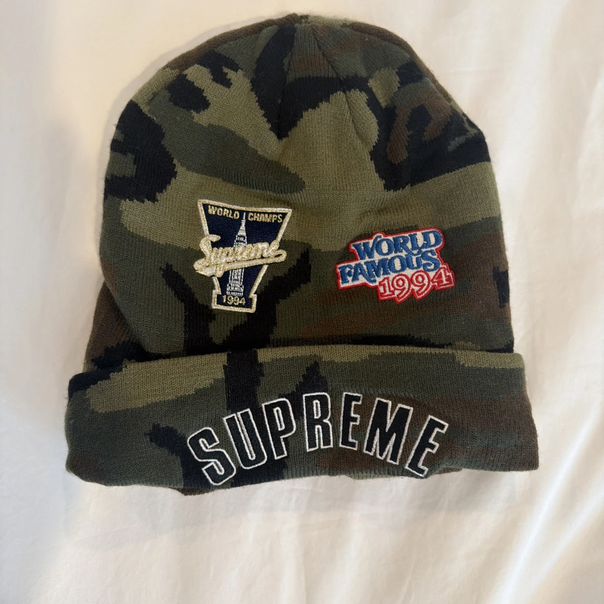Supreme Camouflage Beanie Hats for Men for sale - eBay