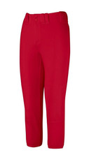 Brand New Mizuno Softball Belted Pants Red / Adult Large 