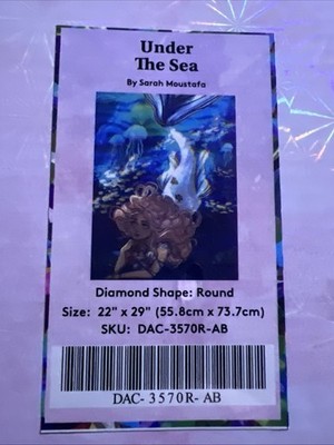Diamond Art Club Under The Sea Diamond Painting Kit  *discontinued*