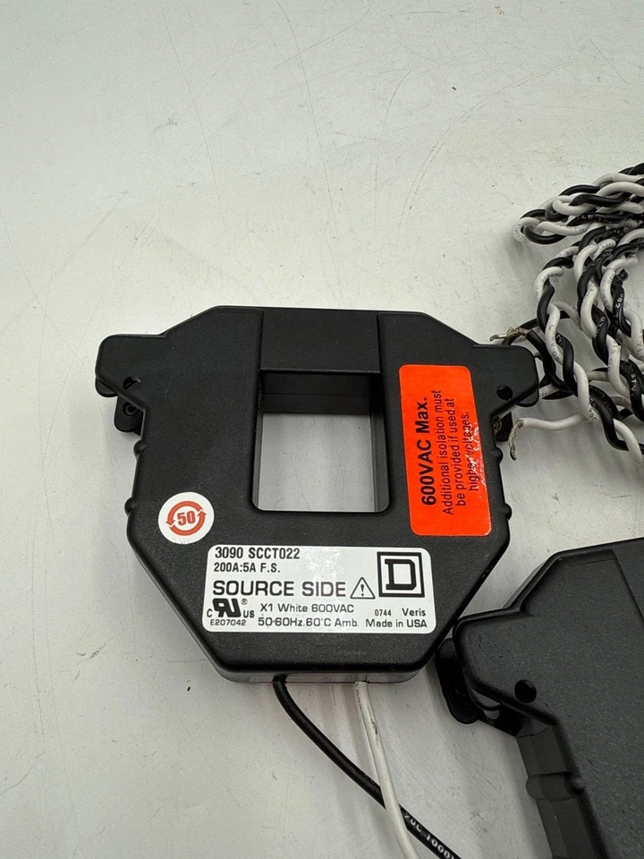 3PC Square D 3090 SCCT022 Split Core Current Transformer 200 Amp 600V 200A:5A - Image 4 of 4