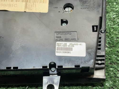 2003-2013 Volvo XC90 A/C AC Heater Climate Temperature Control Fahrenheit OEM - Picture 3 of 3