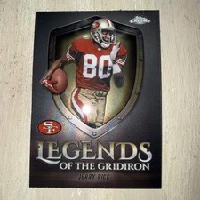 JERRY RICE - CHROME LEGENDS GRIDIRON #LOG-21 - 2025 Topps Chrome