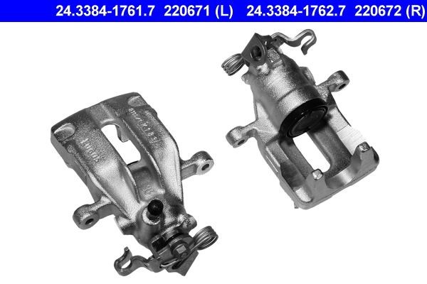 Brake Caliper For Citroen C8 Fiat ULYSSE Lancia PHEDRA Peugeot 807 02-12