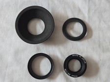 Original Genuine Nikon DK-17M Magnifying Eyepiece w/Rubber Ring DK-19 Eyecup