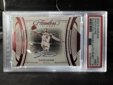 2023 Flawless Zach Levine Flawless Finish Auto Ruby /15 * Pop 1*