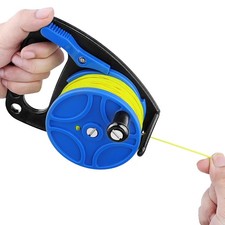 270ft/83m Scuba Dive Reel, Portable Safety Handle Diving Reel with Thumb Stop...