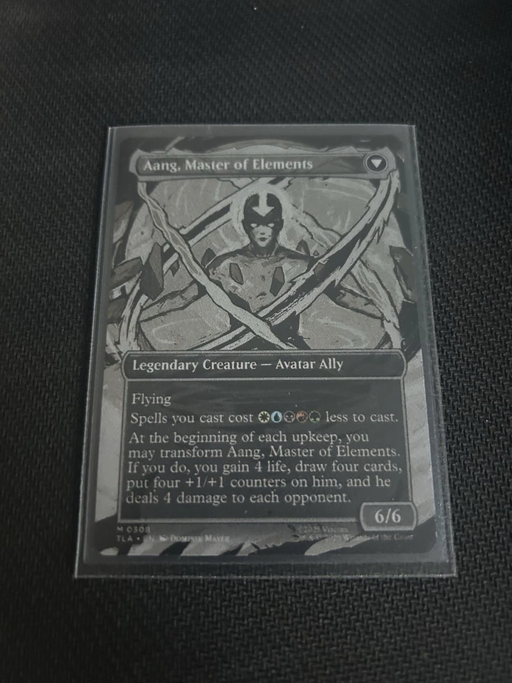 Avatar Aang Borderless Non Foil MTG Avatar The Last Airbender NM - Image 2 of 4