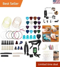 All-in-One 66PCS Guitar Player Accessories Kit - Quality Tools for Musicians