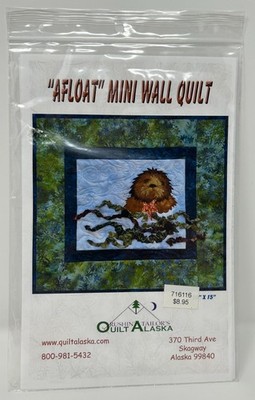 Rushin' Tailor's Quilt Alaska ''Afloat'' Mini Wall Quilt Pattern 20x15'' New Uncut