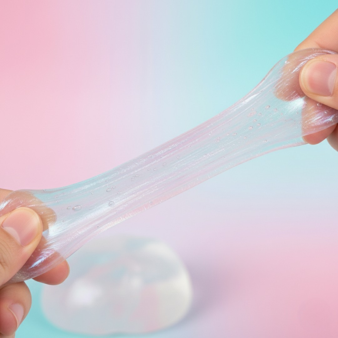 5-Pack Liquid Glass Putty Set – Reactive, UV, Chameleon, Glow, Super Stretch Toy