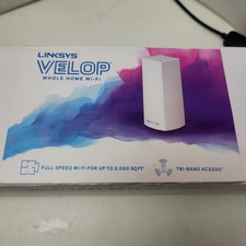 Linksys Velop WHW0301-DISH Tri-Band AC2200 Whole Home Mesh Wi-Fi Router NEW