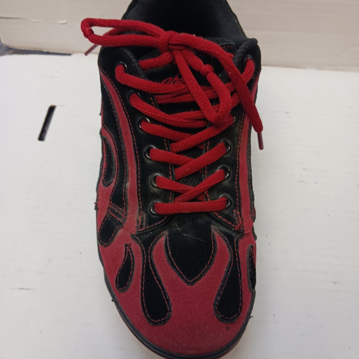 VTG Rare 90s Y2K Sha Sha Iron Cross Men’s 8.5 Wmns 10.5 Black Leather Lug Shoes EUR39 US8.5 SONAX Platform Boots Super Rare MEGA Platform  main image 4