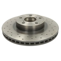 Bremsscheibe Brembo 09.5674.2X, Vorne, Gelocht, BelüFtet, Perforiert, 1 StüCk
