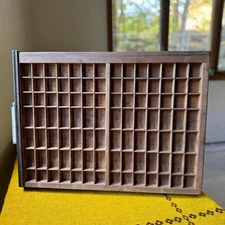 Vintage Letterpress Printers Tray #179