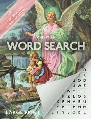 Christian Word Search - 100 most beloved christian hymns: 100 puzzles with...
