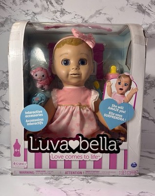 Luvabella Interactive Doll Blonde 6041172 Spin Master Brand New NIB Sealed