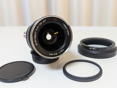 [Mint w/Hood] Carl Zeiss Distagon T* 25mm F2.8 ZF MF Lens Nikon F From Japan 214