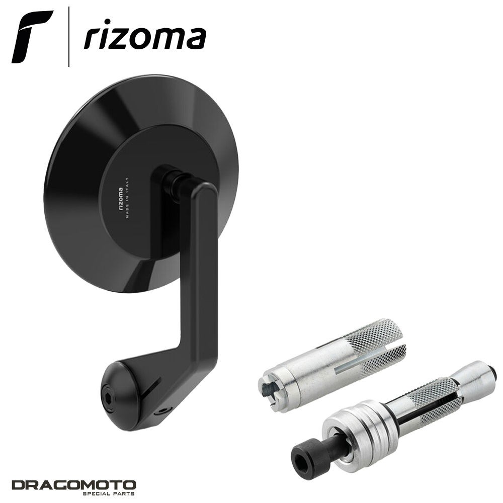 Rétroviseur embout de guidon homologué Rizoma Ducati XDiavel 1262 noir