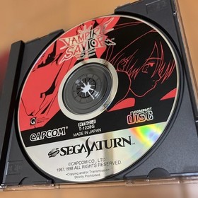 Saturn Vampire Savior Postcard Japan Video Game Collectible Japan D8