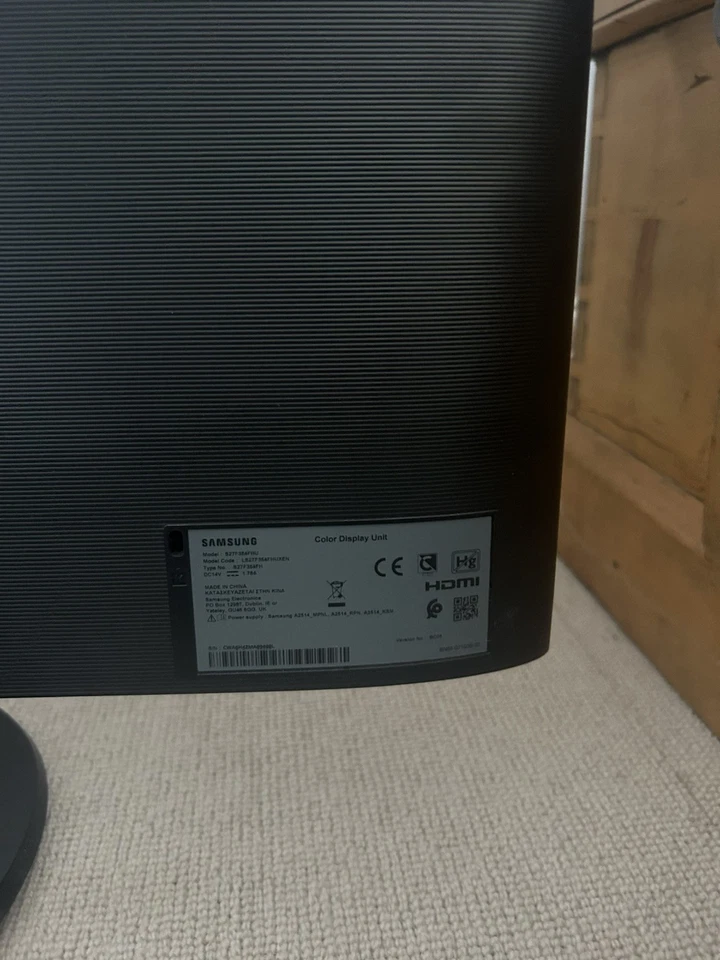 Samsung 27" S27F350FHU HD Monitor - Image 4 of 4