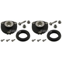 2X Swag Reparatursatz FederbeinstüTzlager Vorne FüR Skoda Fabia II 542 545 5J VW