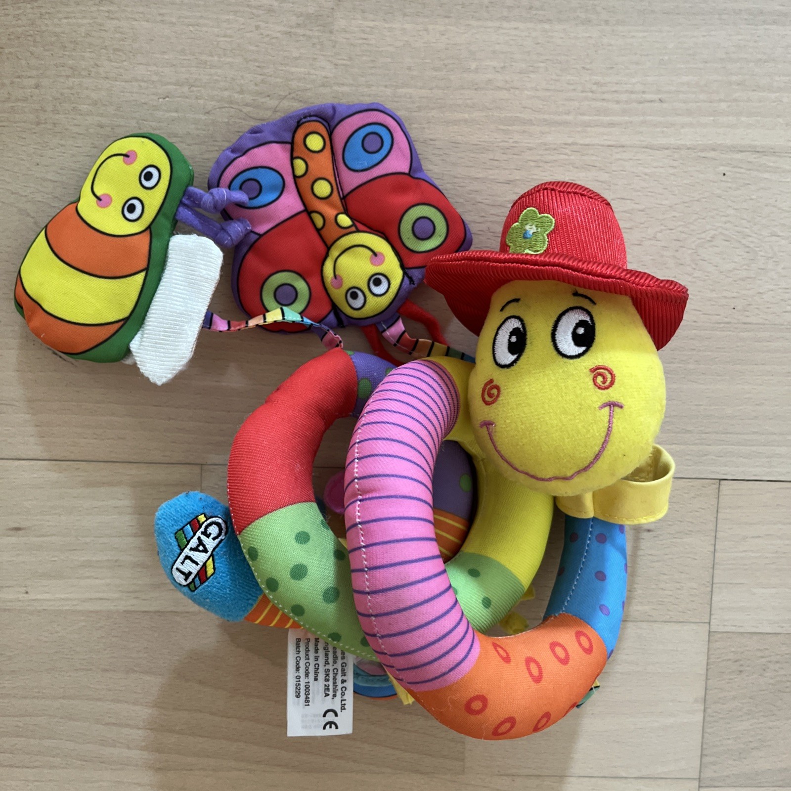 Galt Curly Wiggly Worm per carrozzina e seggiolino